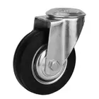 Drawer Slide Server Cabinet 4 Inch Black Swivel Wheel Caster