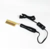 Amazon Fine Medium Wide Brass Teeth Press Comb, Hair Styling Straightener High Heat Electric Pressing Hot Comb