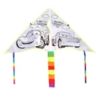 custom Drawing children car blank DIY kite