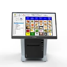 custom lcd and touch screen display pos terminal for fast food restaurant