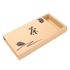Custom Eco Friendly Kraft Drawer Paper Packaging Box