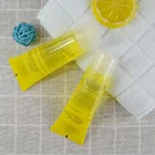 transparent soft cosmetic cream packaging tube 50ml