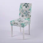 Cheap floral banquet dinning chair cover folding colorful chair covers spandex