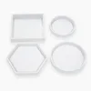 S213 Cup Pads coaster silicone Mold for Resin Epoxy Casting Molds DYI Hexagon craft Making