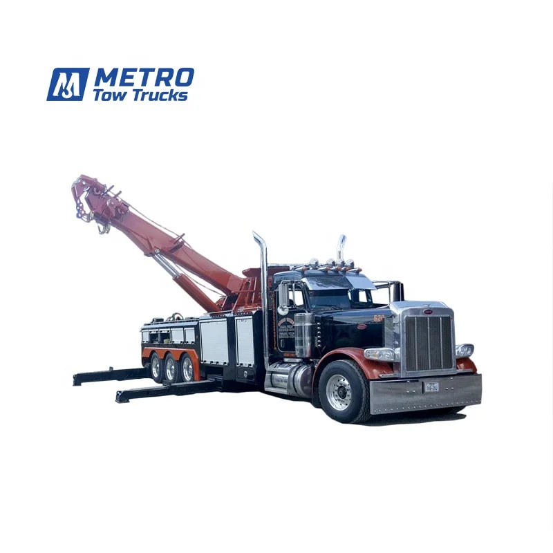 50 ton heavy duty towing truck metro rtr-50 rotator tow truck