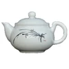 165ml small grass bone china kettle kungfu teapot cheap ceramic teapot