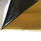 High luster elegance 304 stainless steel golden plate