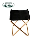 WoodlandEver Small Portable Aluminum Outdoor Folding Camping Chair with Carry Bag for Picnic BBQ and Fishing