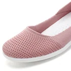 ligh weight knitted nurse sneaker walking shoes for women running shoes