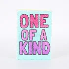 School Supplier Multi Color Reversible Sequins Notebook