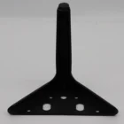 Hot furniture legs black feet tube cap stainless pull
