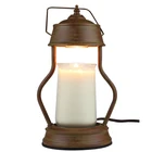 Candle Warmer Metal 110V 220V Hurricane Style Electric Wax Halogen Lamp-CE KC