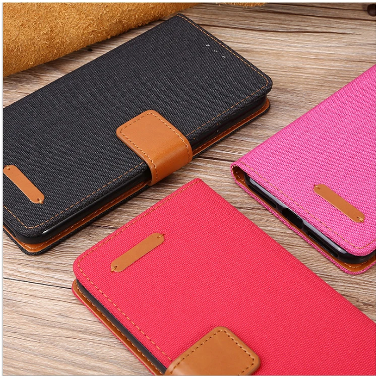 Customer Logo Leather wallet case for huawei p20 pro