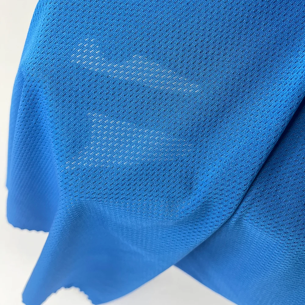 150 Gsm Breathable Quick Drying 150d Mesh Fabric For Sportswear 95