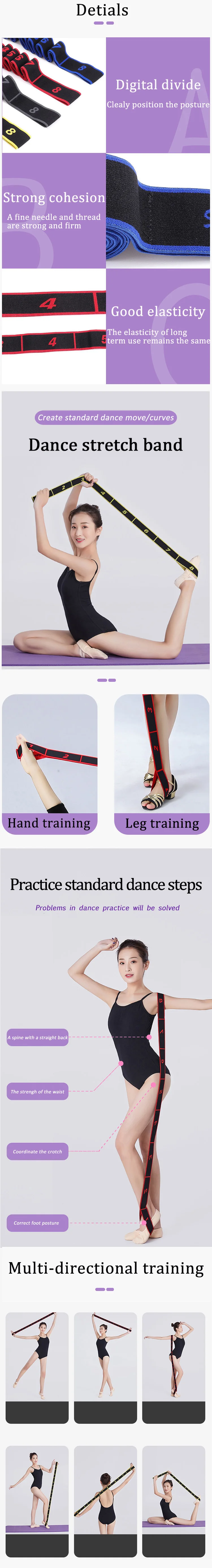 High Quality Best Sell Durable Nylon Fitness Gym Loop Resistance Band For Yoga Latin Dance Gymnastics