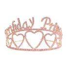 New Product Rhinestone Crystal Tiara Wedding Bridal Prom Birthday Princess Crown