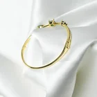 Jewelry For Women Fashion Gold Plated Jewelry Engagement Emerald Bangle For Women