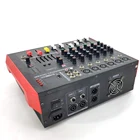 Hot sale Bluetooth 8channel Professional audio dj mixer with 150W power amplifier