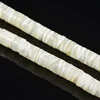 Wholesale Natural White Shell Puka Style Irregular Disc Bead Shell Heishi Beads For Necklace & Bracelet Jewelry Making