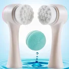 Fashion Design Cosmetic Hair Brush Glitter Makeup Set