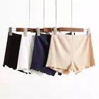 Womens sexy underwear draped tight panties,lady's cotton solid color thread underwear safty pants
