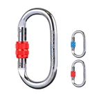 Outdoor climbing 25KN O type safety carabiner hooks snap