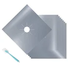 Reusable Liner Clean Cook Gas Range Stove Top Burner Protector