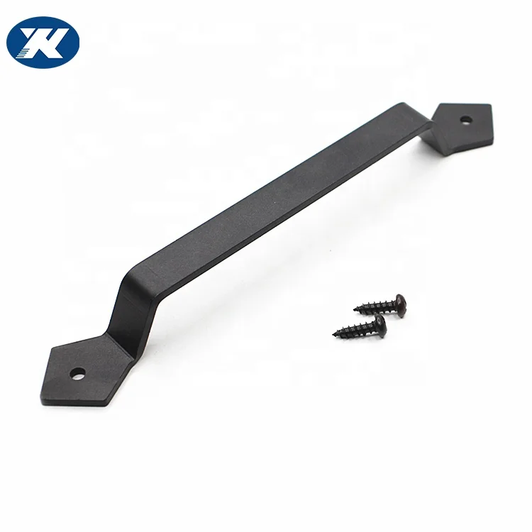 Matte Black Antique Wooden Sliding Barn Door Handle