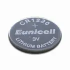 EUNICELL CR1220 LITHIUM BATTERIES 3V 40mAh CELL BOTTON BLISTER NEW