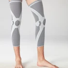 Compression Long Sleeve Support Leg Knee Brace Sport Pain Relief Men Women