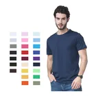 Wholesale short sleeve basic custom cotton blank printing t shirt