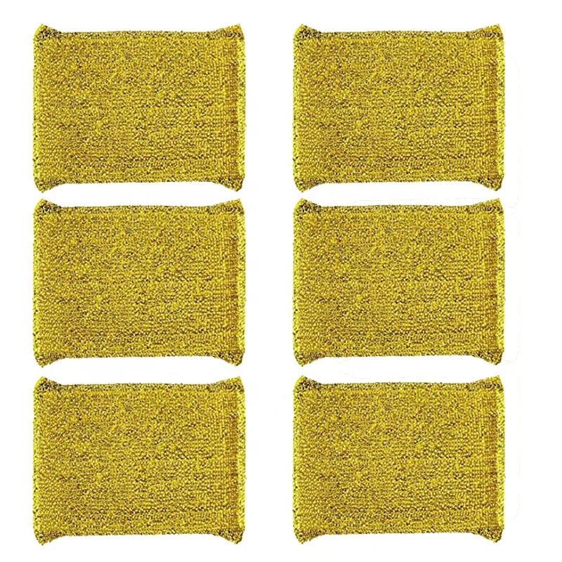 Kitchen Cleaning Non-scratch Colorful Sponge Scrubber Pad