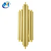 Europe style antique gold color E14 iron metal fancy wall light sconce for hotel led bedside
