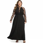 Mature Women Dress Long Plus Size Dress Elegant Plus Size Fat Girl Prom Dress