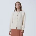 Korean style winter chunky knit cardigan womens cardigan coat