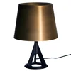 Nordic Luxury Creative Brass Metal desk Lamp Triangle Reading Lamp Tripod Table Lamp