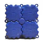 HDPE non-slip surfaces floating pontoon dock modules for jetty platform