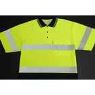 Uniforms Workwear Workwear Hivis Polo Shirt Polyester Bird Eyes Mesh Uniforms Workwear With Reflective Tape