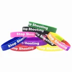 Wholesale Printed logo Custom Cheap Silicone Wristbands Uk