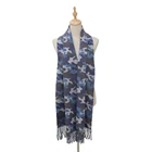 Scarf Cotton New Design Women Camouflage Scarf Cotton With Tassels Scarf Wholesale
