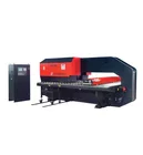 CNC hydraulic turret punch press machine 8 stations