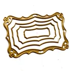 Scrapbooking card making die cut metal for paper craft