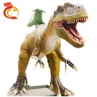 Mechanical electric animal riding triceratops dinosaur for kid