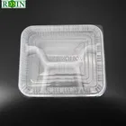 guangzhou disposable food takeaway food tray with cover clear plastic 32 oz food container