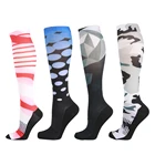 printing slimming sport compression socks Guard for Running, Cycling