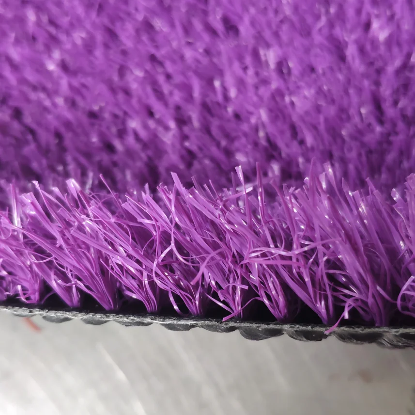 20mm purple blue color Landscaping turf Artificial Grass For Gardens