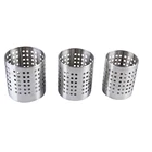 304 stainless steel metal mesh flatware kitchen tools container utensil holder