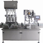 4 nozzle 500ml bottle juice water filling capping machine