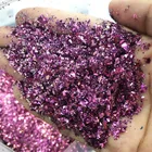 Supply different colors Bulk flake Color Shift Chameleon Glitter for Make up leather printing Craft
