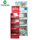 Manufacturer Corrugated Cardboard Bottle Display Stand For Energy Drink
